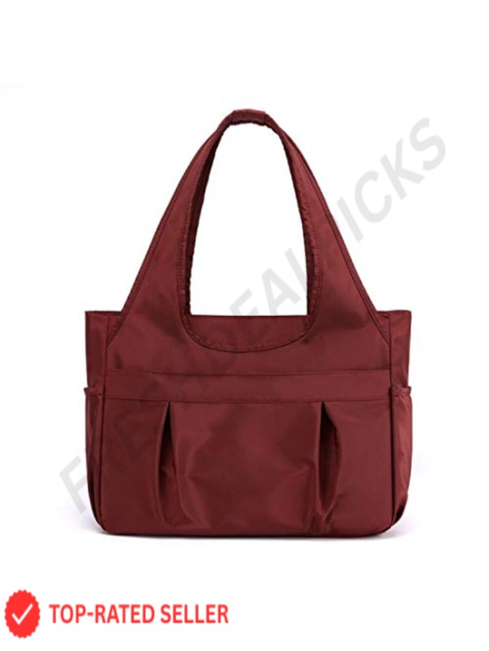 Nylon Lightweight Large Tote Bag Multi-pocket Shoulder Handbag Work Travel